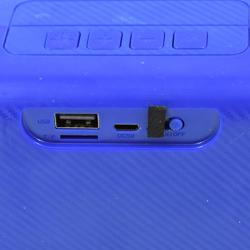 Portable Wireless Rechargeable Bluetooth Speaker (1 Pc)