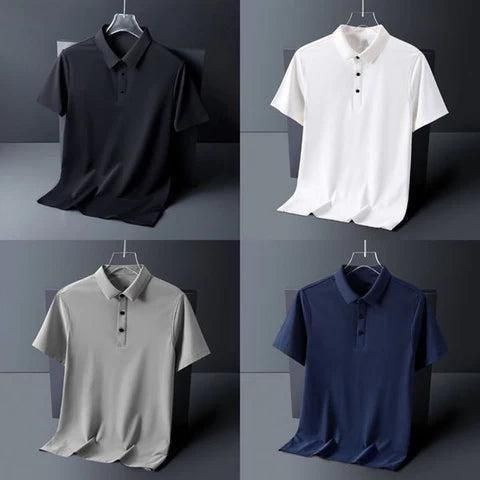 Half Sleeves Mens Polo T-Shirt Pack Of 4