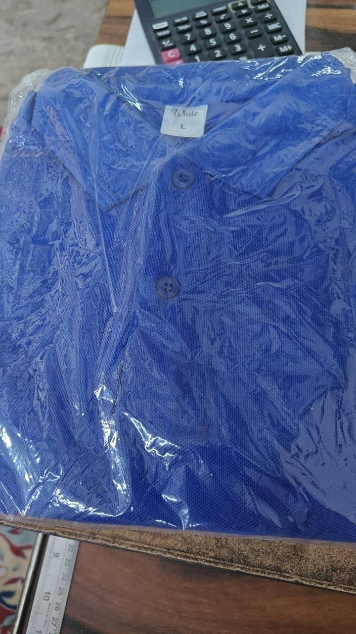 Solid Half Sleeves Mens Polo T-Shirt Pack Of 5