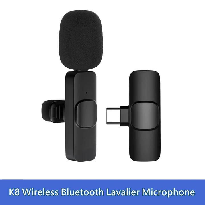 Imported Wireless Lavalier Microphone – High-Quality Audio & Video Recording