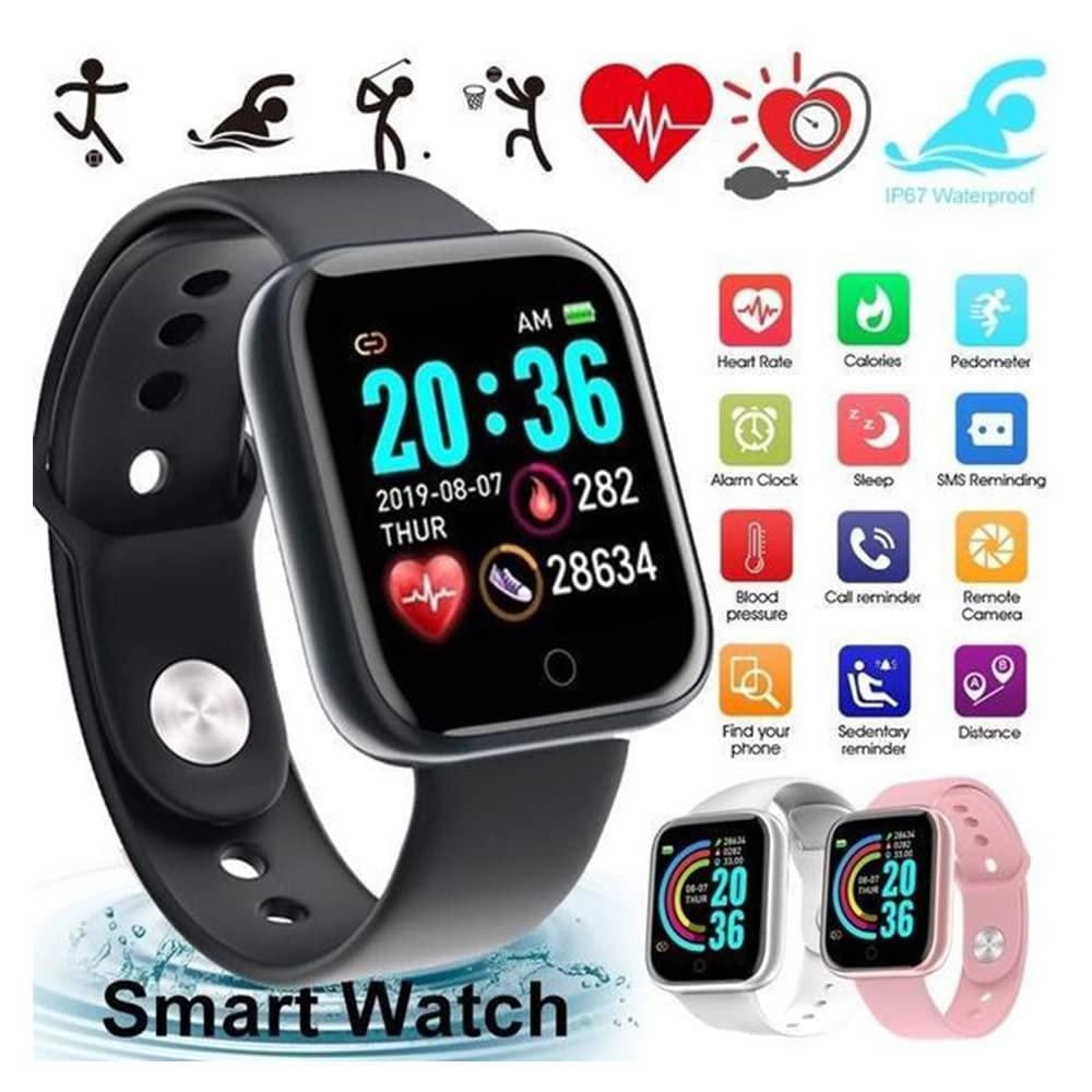 Bluetooth Smartwatch with Call, Message & Fitness Tracker for Men & Women