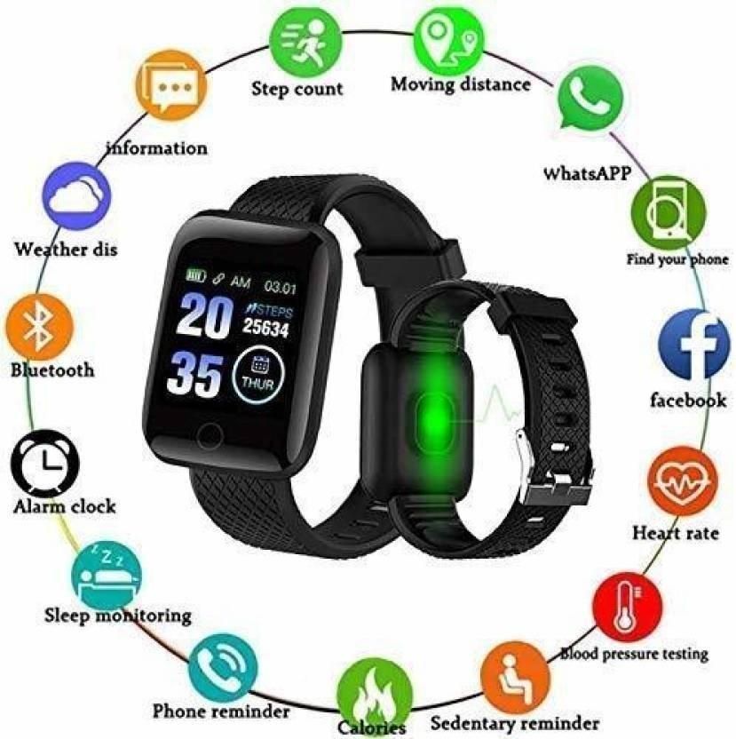 All-in-One Smart Fitness Smartwatch | Track Steps, Sleep & Calories