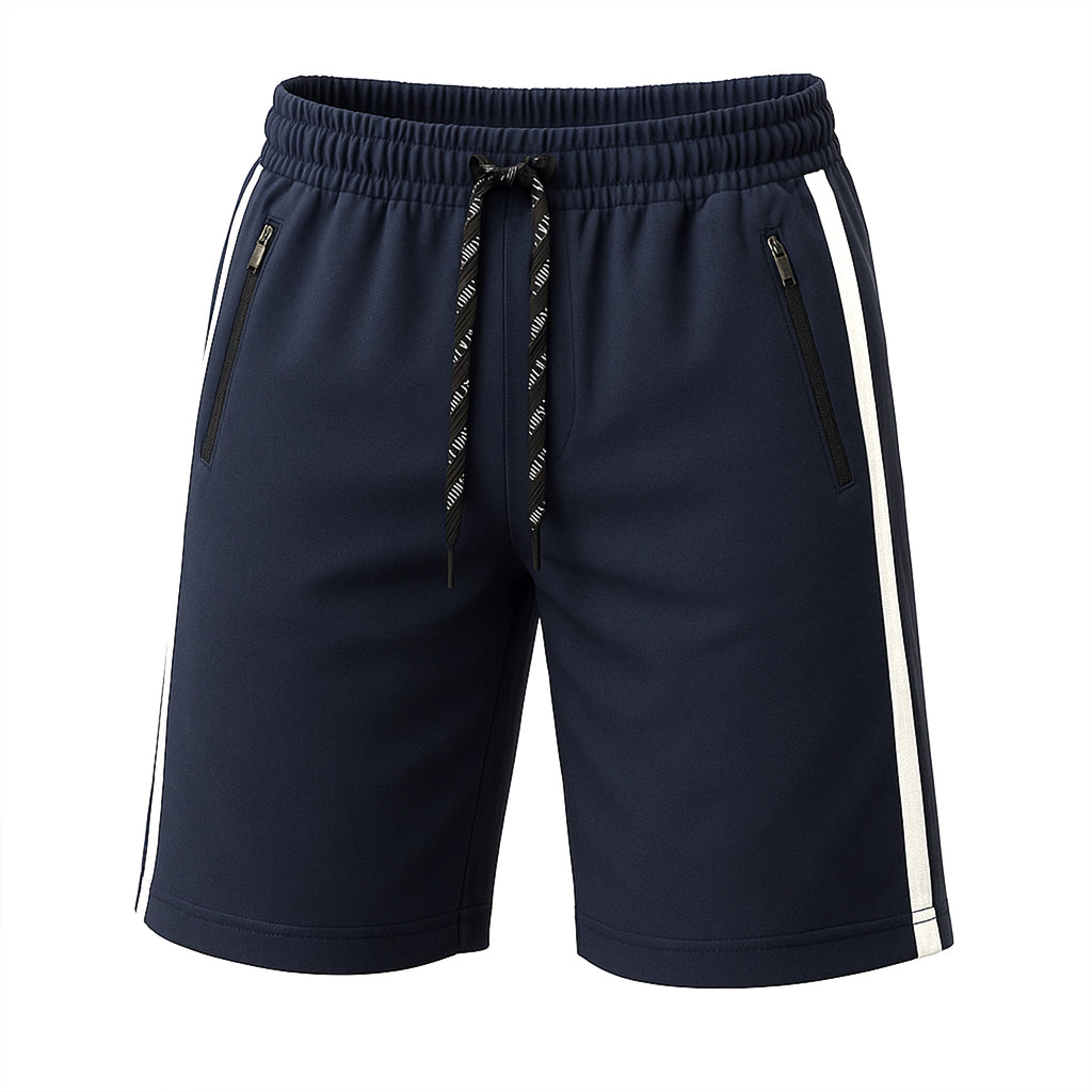 Boxer Shorts With Elastic Waist  Drawcord - (1 Pc  Large)