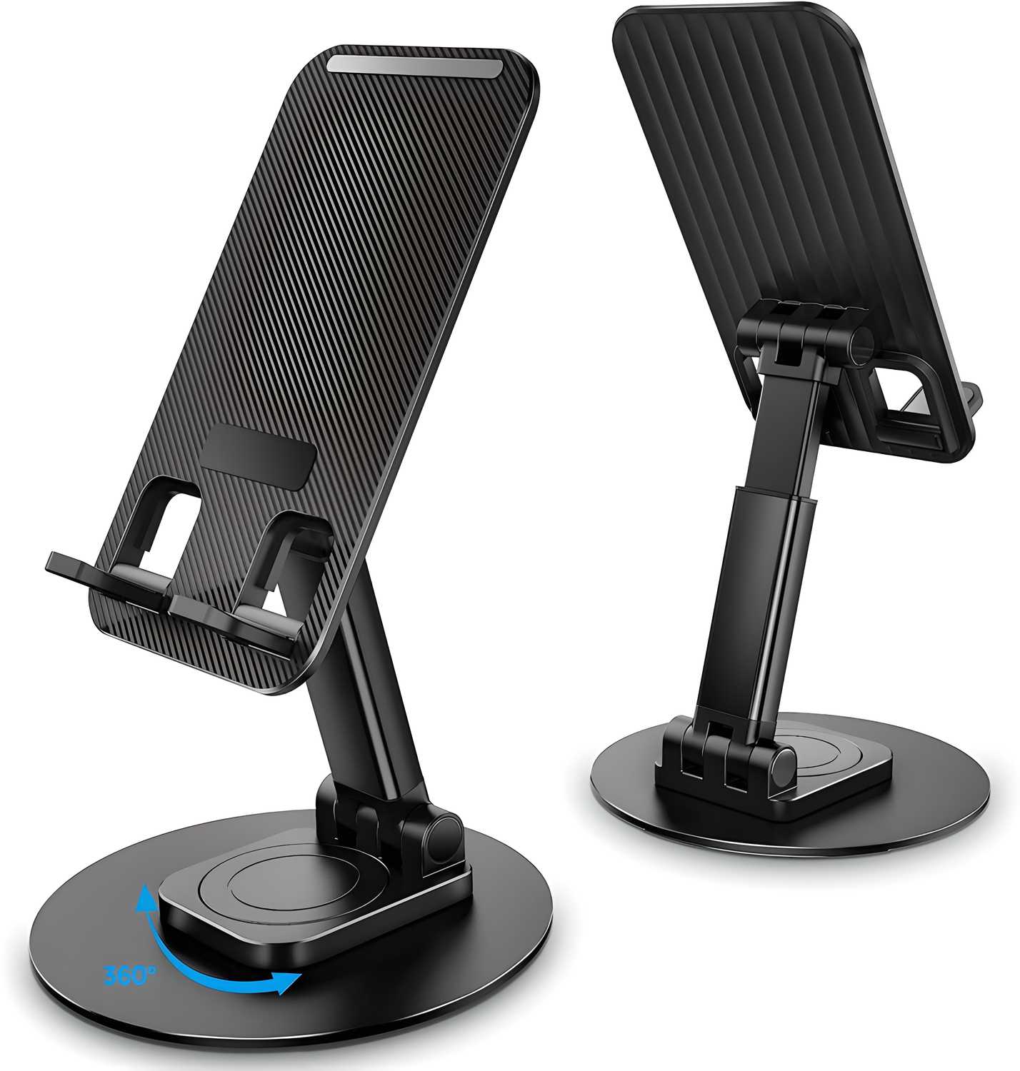 Adjustable Mobile Phone Stand – 360° Rotation, Flexible Height & Angle