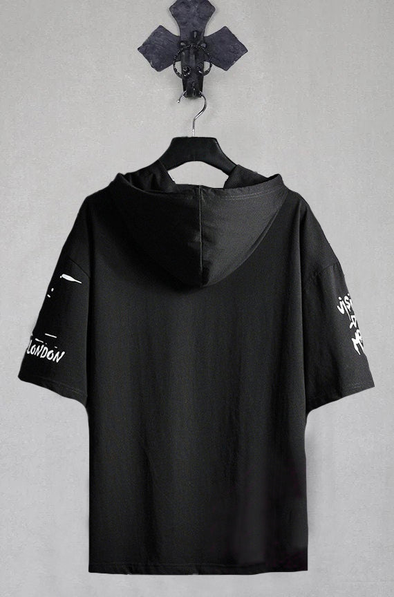 Casual Cotton Printed Hoodies