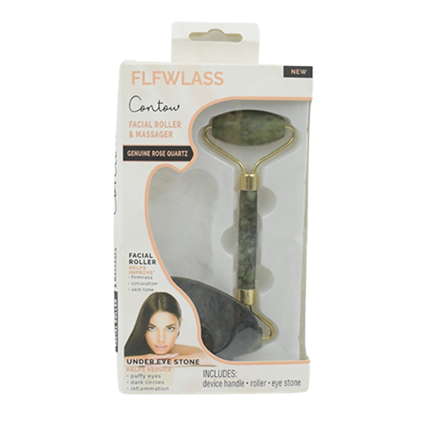 Anti Aging Jade Roller Massager For Face Massage Natural Face Skincare Massager  Face Roller Massager For Women  Face Shaper Jade Roller And Gua Sha Set For Glowing Skin