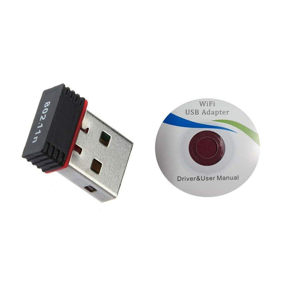 Wi-fi Receiver Wireless Mini Wi-fi Network Adapter With With Driver Cd For Computer Laptop And Etc Device Use