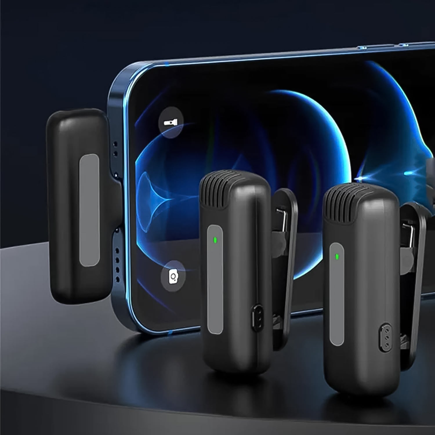 Type-C Wireless Collar Mic (1 Set)