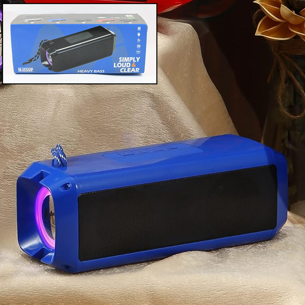 Portable Wireless Rechargeable Bluetooth Speaker (1 Pc)